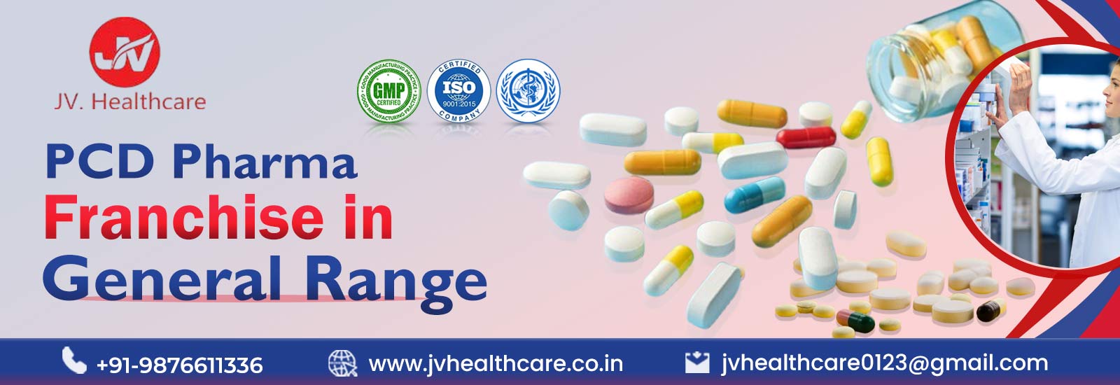 What are the Benefits of Having a PCD Pharma Franchise in General Range? | JV Healthcare