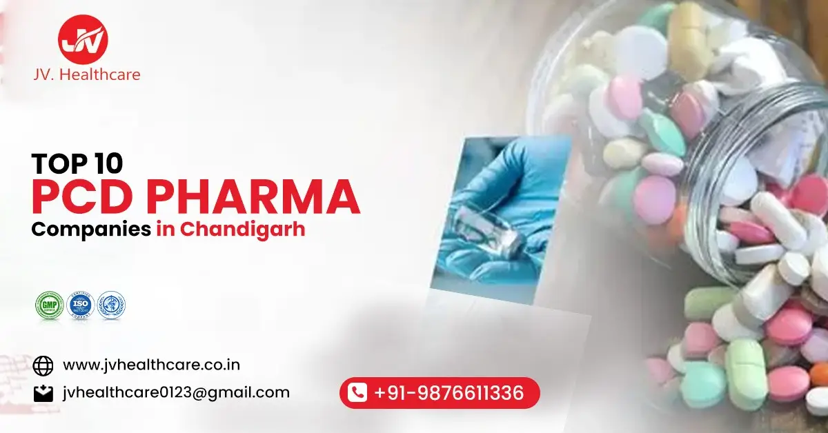 Top 10 PCD Pharma Companies in Chandigarh for Franchise Business | JV Healthcare
